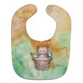 Carolines Treasures Owl Bathing Watercolor Baby Bib BB7342BIB